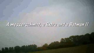 preview picture of video 'Messerschmitt Extra 300 Yak 54 and BATMAN in the sky'