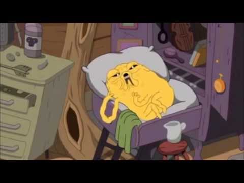 Hora de Aventura - Jake y su cobijita (estoy malito)