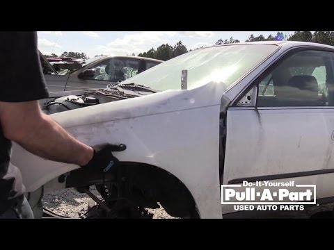 Honda Front Fender Removal Guide: 1997-2002 Accord Model Years