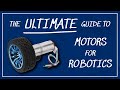 The Ultimate Guide to using Motors in Robotics (including ROS, Raspberry Pi)