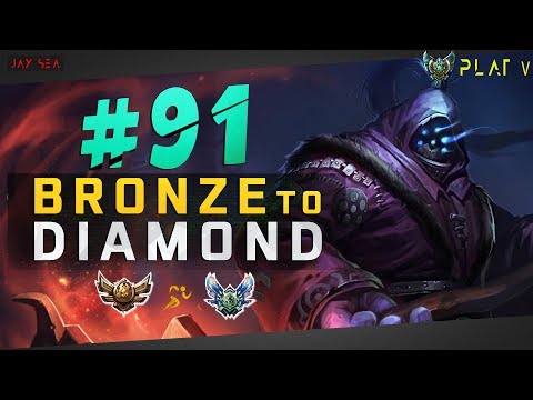 Getting Plat 5 Promos Already!? | Playing HASHINSHIN Top | Depths of Bronze to Diamond Episode #91