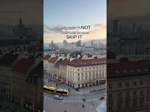 This is why you should visit Warsaw #warsaw #poland #europetravel