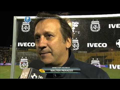 Nota Perazzo - Olimpo 1 Colon 0. Fecha 19. Torneo Inicial 2013. Fútbol Para Todos.