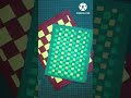 Paper Weaving Paper Mat Easy Craft Ideas Shorts