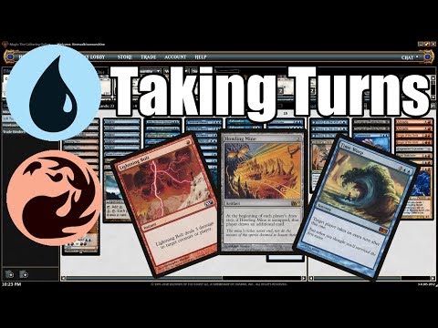 Blue Red Taking Turns - Competitive Modern League
