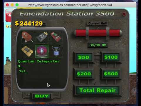 Motherload Any% speedrun - 19m27s