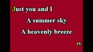 Moonlight Serenade (Barry Manilow) KARAOKE LYRICS