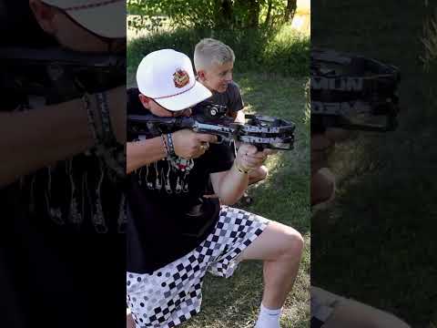 Barnett Demun Storm Review | Mini Crossbow Speed Test \u0026 First Shots