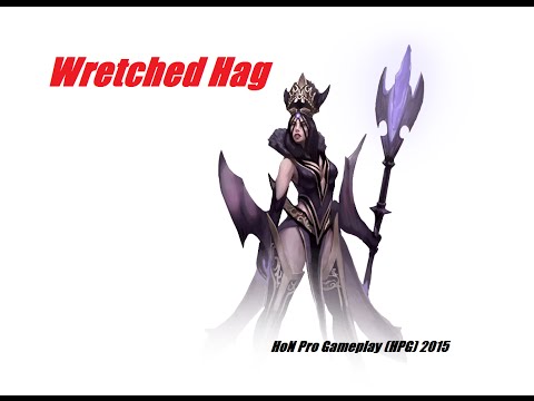 HoN Pro Wretched Hag Gameplay - 1806 MMR - Ep.105