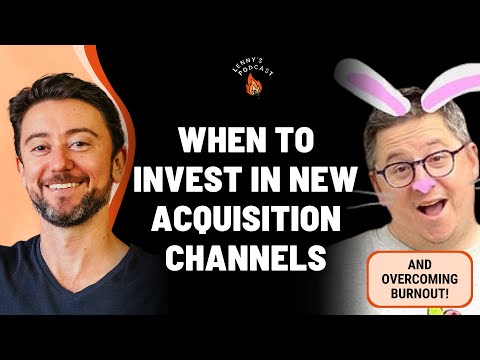 When to invest in new acquisition channels | Adam Grenier (Uber, MasterClass)