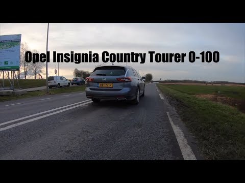 Opel Insignia Country Tourer (1.5 petrol turbo, 165BHP) 0-100