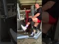FreeMotion Epic leg press. Garage training.