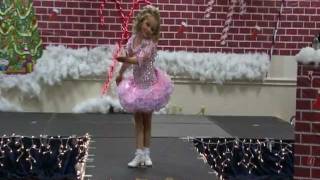 Toddler beauty pageant