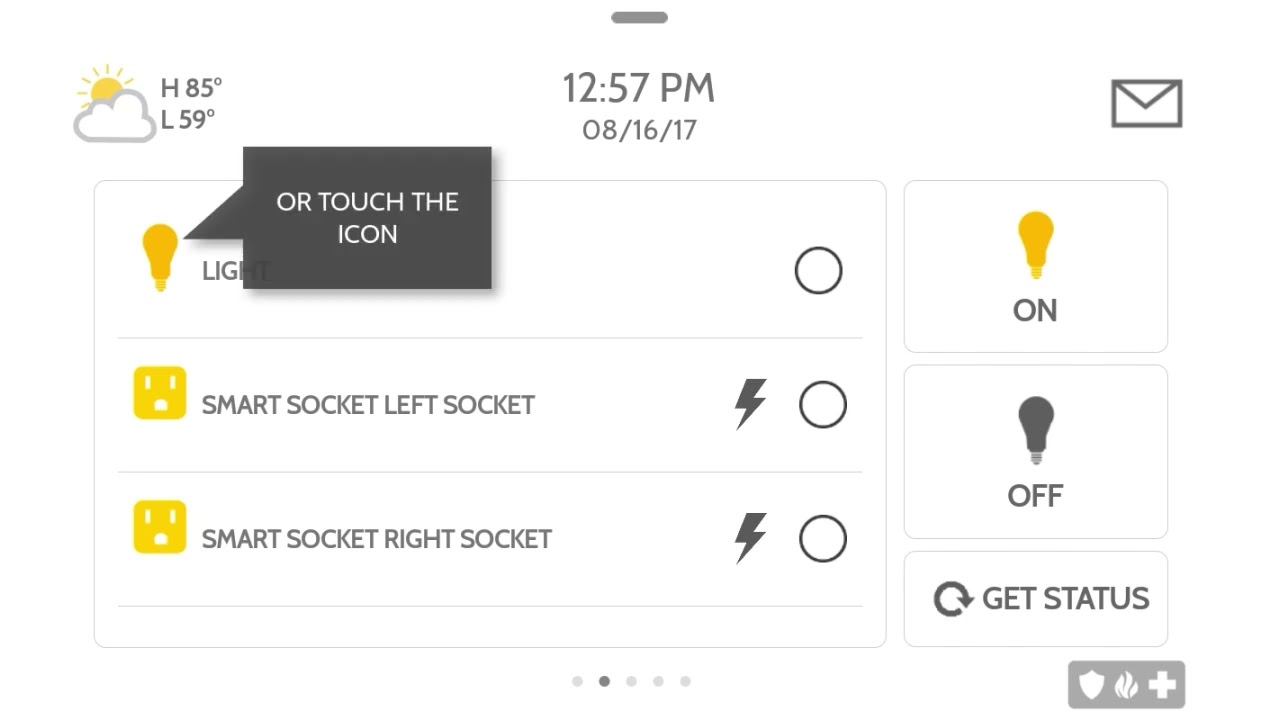 Qolsys IQ Panel Lights | Eastern Security Services