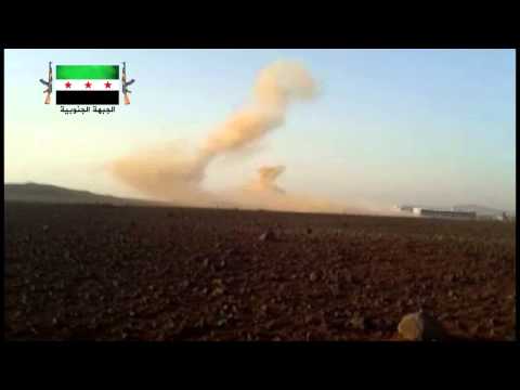 تمركز عناصر الفرقة 18 آذار على مشارف تل  عريد في ريف درعا ضمن معركة اليوم الموعود