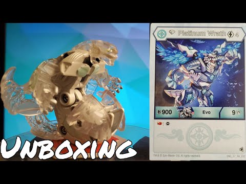Bakugan Evolutions Diamond Haos Platinum Wrath Unboxing!!