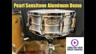 Video thumbnail for Pearl Sensitone Demo Aluminum "14 x 5" by Creating Your Drum Sounds