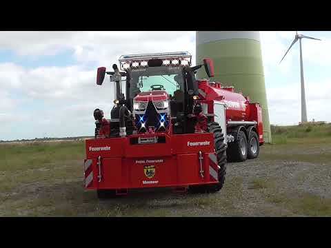 GTLF - V 12000 Projekt der Firma Rebo erprobt wird es durch die Freiwillige Feuerwehr Wiesmoor