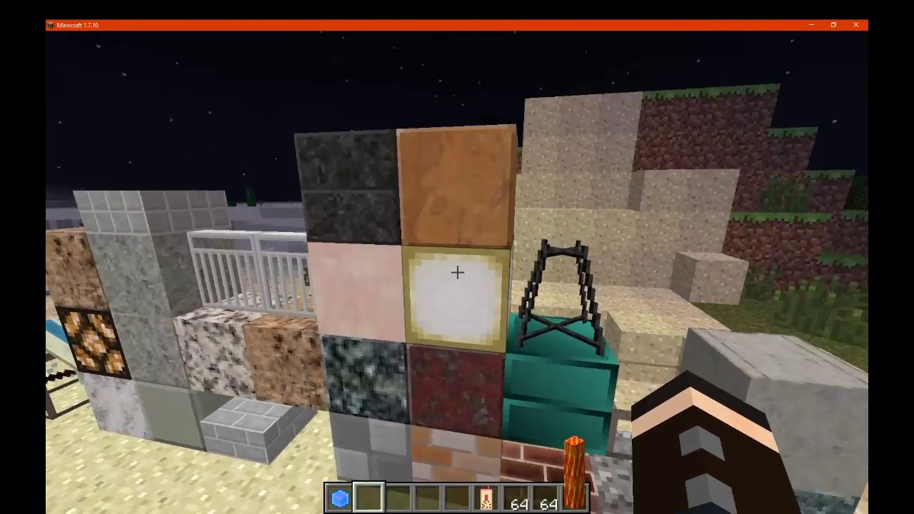 Concrete & Marble Mod Forge 1.7.10 Mod Overview Part 1 - Blocks & Potions