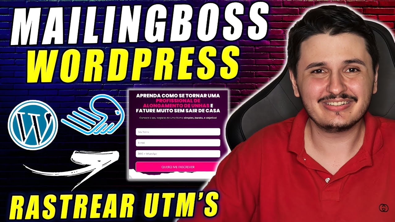 Mailingboss no WordPress com Elementor | Com rastrear UTM's? | Passo a Passo Fácil