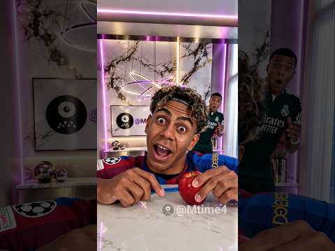 Mbappé Can't Escape Yamal's PPAP 🖊️🍍 #parody #football #yamal