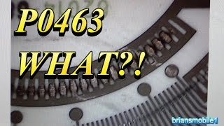 Fuel Gauge Fix P0463 WHAT?!!