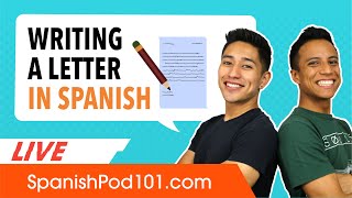 How to Write A Letter in Spanish | Spanish Writing for Beginners