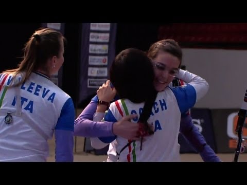 Italy v Russia – recurve women’s team bronze | Las Vegas 2012 Indoor World Championships