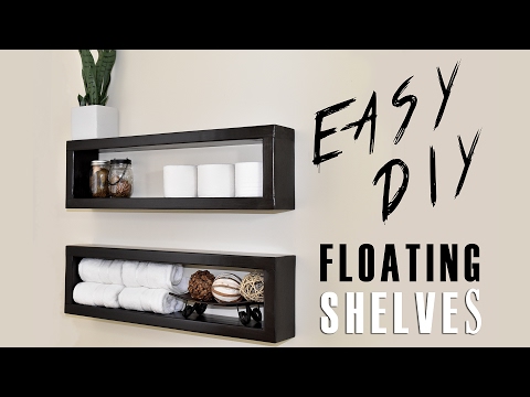 $7 DIY Floating Wood Shelf – Easy and Affordable Build