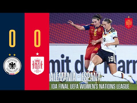 RESUMEN | Alemania 0-0 España | Ida final UEFA Women's Nations League | 🔴 SEFUTBOL
