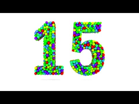 Learn Numbers with 3D Colorful Candies ( 15 ) Sponsored By Gamavision Csupo effects