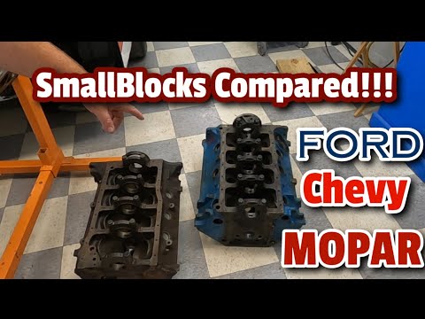 SmallBlocks Compared!!! Chevy, Ford, And Mopar @DavidVizard @UncleTonysGarage