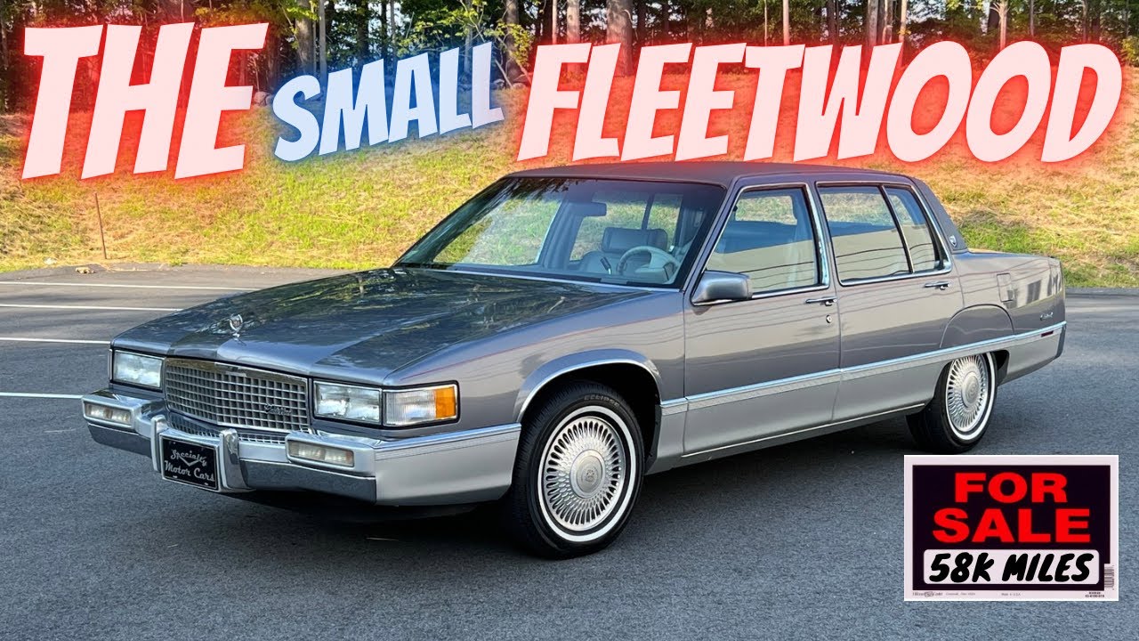 1990 Cadillac Fleetwood 58K Miles FOR SALE By Specialty ...