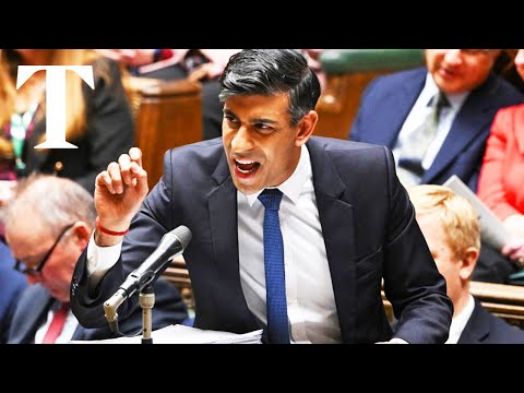LIVE: Rishi Sunak grilled at prime minister's questions