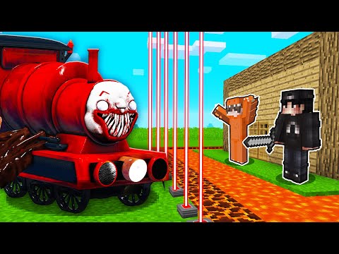 Choo-Choo Charles vs The Most Secure Minecraft House!
