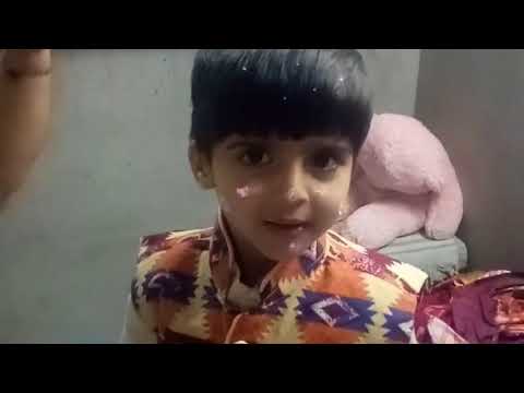 Rishik happy. Birthday