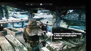 Skyrim part 2 the girl with claw tattoo