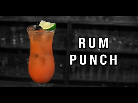 Rum Punch | Easy Rum Recipes | Booze On The Rocks