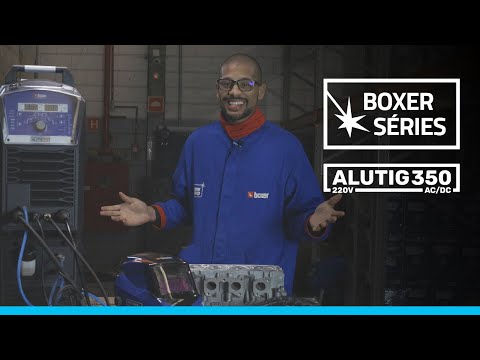 Máquina de Solda TIG ALUTIG 350A TIG Pulsado 220V BOXER-3005026 - Video