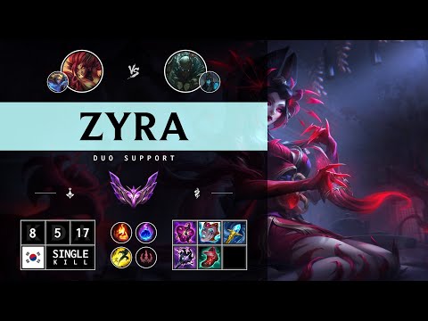 Zyra Support vs Pyke - KR Master Patch 14.12