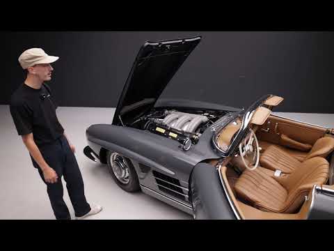 Mercedes-Benz 300SL Roadster | A unique perspective on a monumental piece of automotive history.