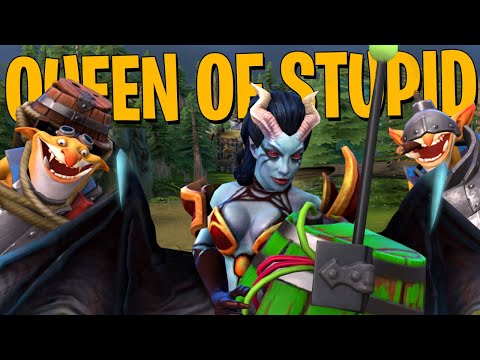 Techies and the Queen of Stupid - DotA 2