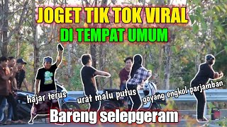 Download lagu JOGET TIKTOK VIRAL PARJAMBAN, DI TEMPAT UMUM SEMUA IKUT JOGET mp3