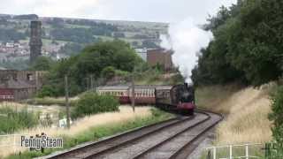 preview picture of video 'Keighley & Worth Valley Railway 28th July 2013'