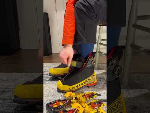 Technical Mountaineering Boots & Crampons