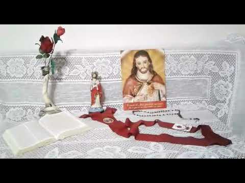 Momento de oração com o apostolado da oração