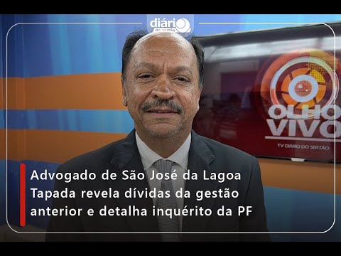 Advogado de São José da Lagoa Tapada revela dívidas da gestão anterior e detalha inquérito da PF
