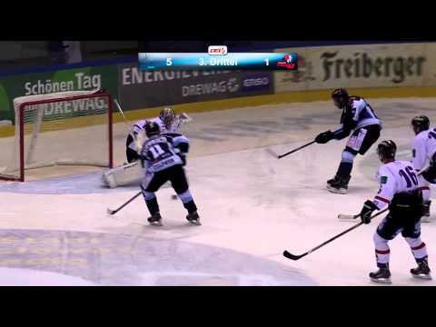 Highlights Dresdner Eislöwen vs. Heilbronner Falken | 26.09.2014