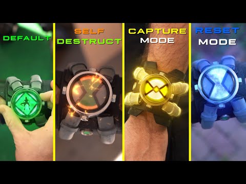 Ben 10: All Omnitrix Modes in REAL LIFE!