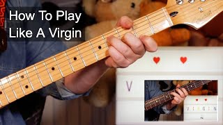 'Like A Virgin' Madonna Guitar & Bass Lesson